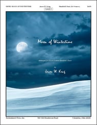 Moon of Wintertime Handbell sheet music cover Thumbnail